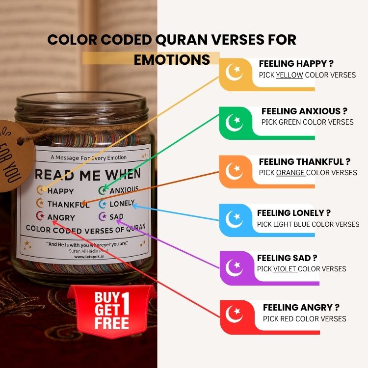 The Halal Jar Of Emotions | PREMIUM (Buy1Get1 FREE)